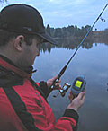 Эхолот Fisherman 140 в действии!