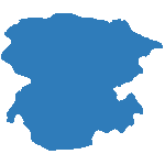 Карта республики Чувашия